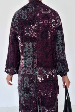 205386 TOPTAN DESENLİ PANTOLON TAKIM