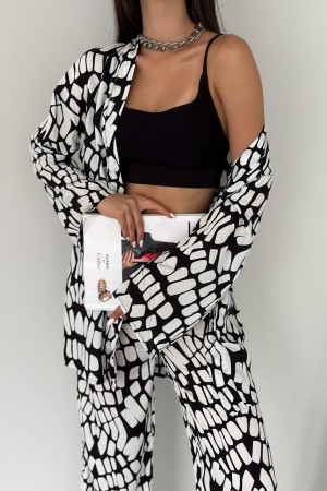 205394 TOPTAN DESENLİ PANTOLON TAKIM