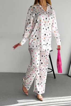 205407 TOPTAN DESENLİ PANTOLON TAKIM