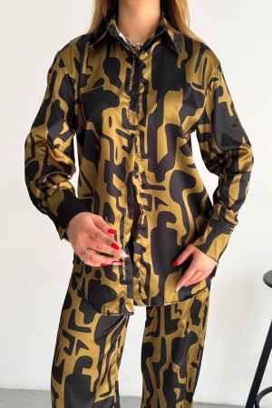 205410 TOPTAN DESENLİ PANTOLON TAKIM