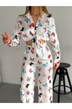 205411 TOPTAN DESENLİ PANTOLON TAKIM