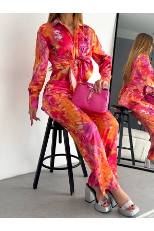 205412 TOPTAN DESENLİ PANTOLON TAKIM