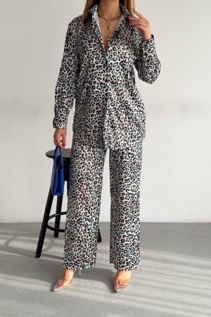 205417 TOPTAN DESENLİ PANTOLON TAKIM