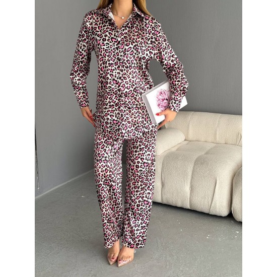 205419 TOPTAN DESENLİ PANTOLON TAKIM