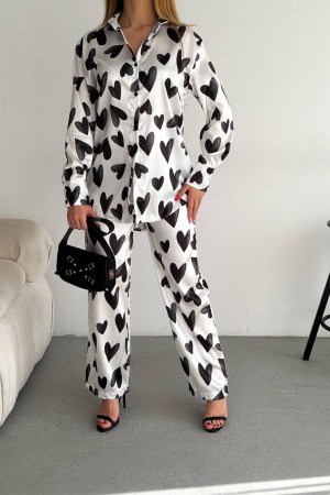 205420 TOPTAN DESENLİ PANTOLON TAKIM