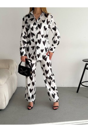 205420 TOPTAN DESENLİ PANTOLON TAKIM