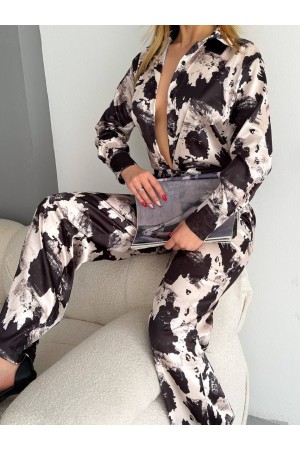 205421 TOPTAN DESENLİ PANTOLON TAKIM