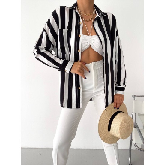 205434 striped SHIRT