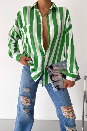 205437 striped SHIRT