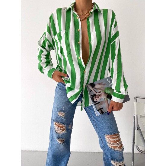 205437 striped SHIRT