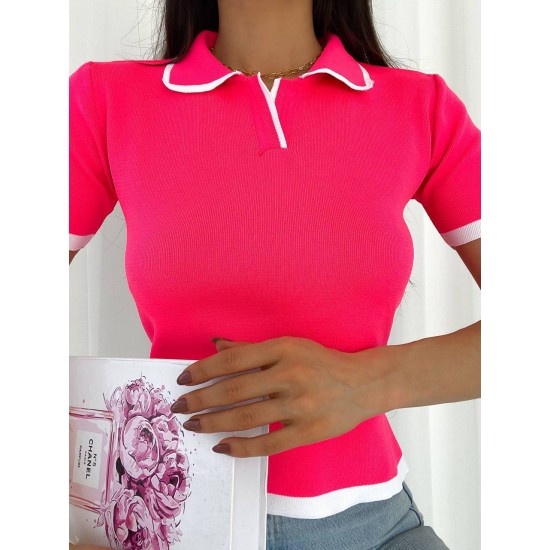 205440 fuchsia BLOUSE
