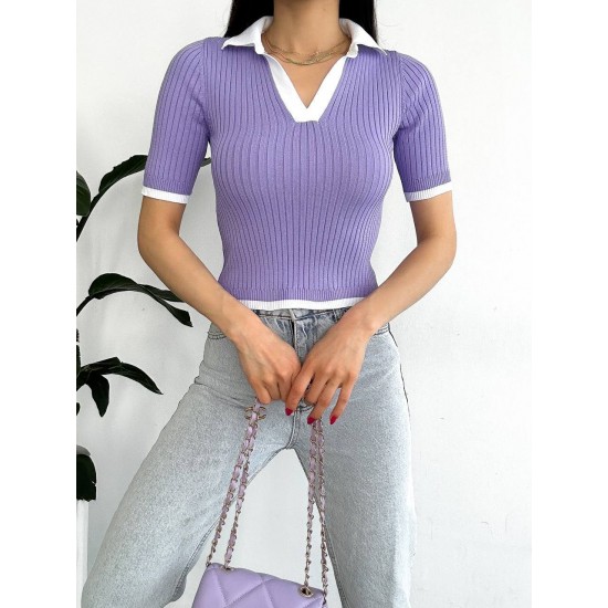 205446 lilac BLOUSE
