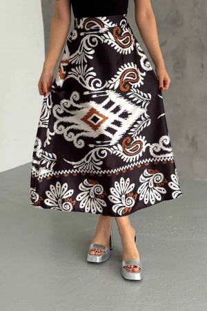 205485 TOPTAN DESENLİ ETEK