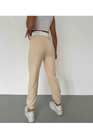 205492 TOPTAN BEJ PANTOLON