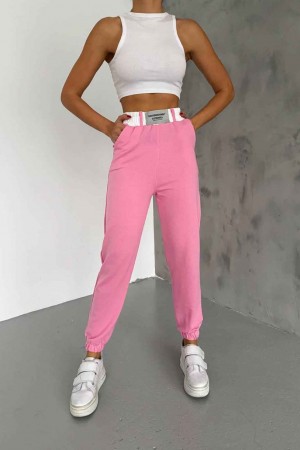 205493 TOPTAN PEMBE PANTOLON