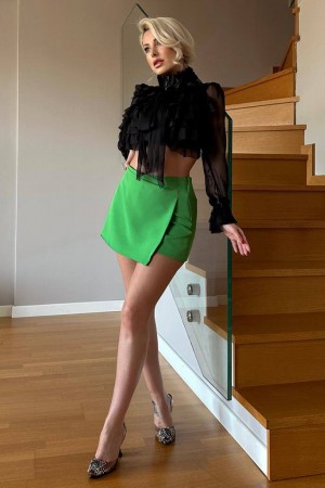 205585 GREEN SKIRT