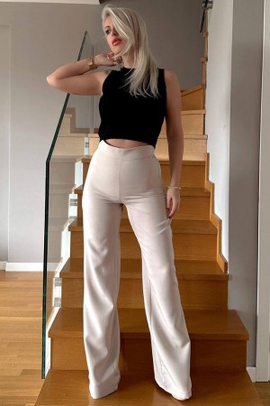205634 TOPTAN BEJ PANTOLON
