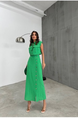 205660 GREEN Skirt