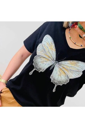 205771 TOPTAN SİYAH TSHIRT