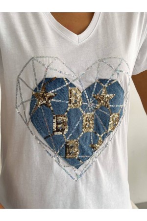 205779 TOPTAN BEYAZ TSHIRT