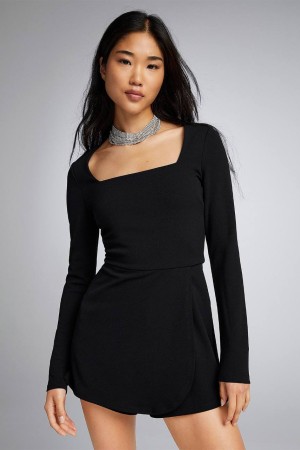 206755 black OVERALLS