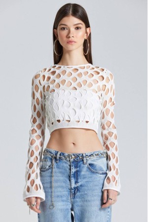 206796 TOPTAN BEYAZ CROP