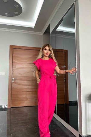 206818 fuchsia OVERALLS