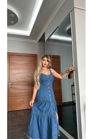 206825 TOPTAN KOT ELBİSE