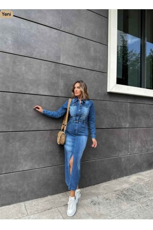 206833 TOPTAN KOT ELBİSE