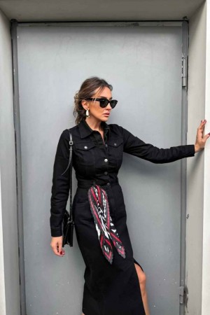 206834 TOPTAN KOT ELBİSE