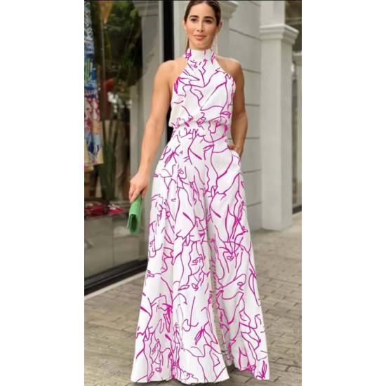 207218 patterned OVERALLS