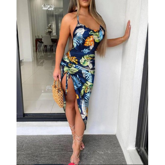 207230 patterned DRESS