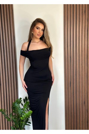 207233 TOPTAN SİYAH ABİYE