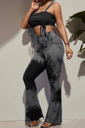 207251 black Pants suit