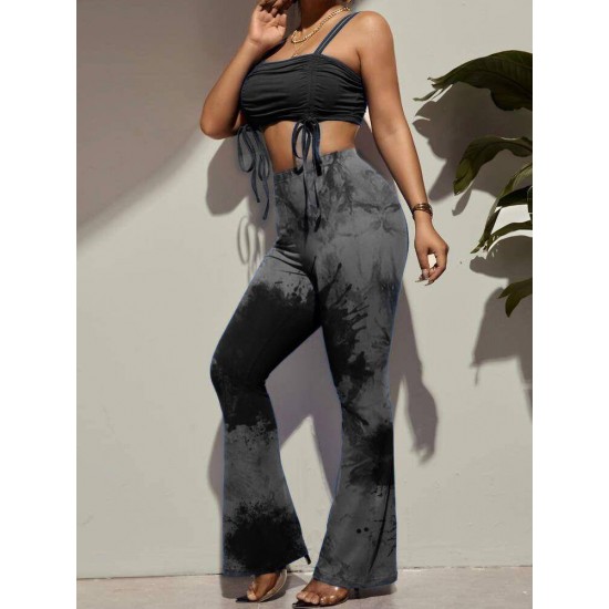 207251 black Pants suit