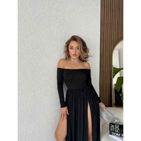 207269 TOPTAN SİYAH ABİYE