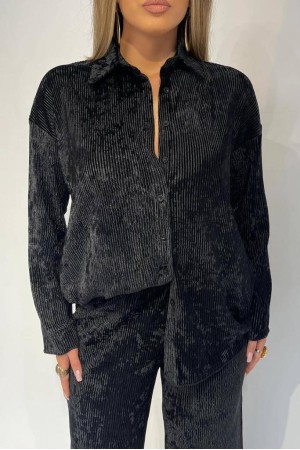 207320 TOPTAN SİYAH PANTOLON TAKIM