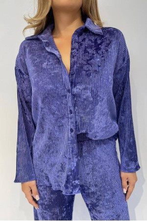 207321 TOPTAN MAVİ PANTOLON TAKIM