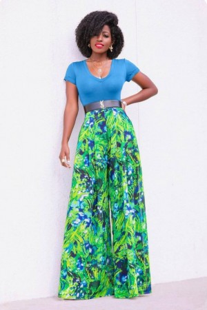 207345 TOPTAN DESENLİ PANTOLON TAKIM