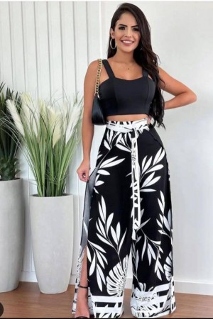 207362 TOPTAN DESENLİ PANTOLON TAKIM