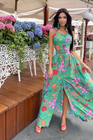 207372 patterned DRESS