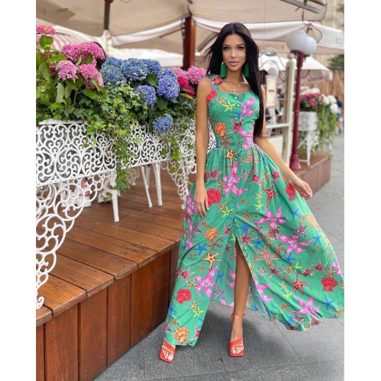 207372 patterned DRESS