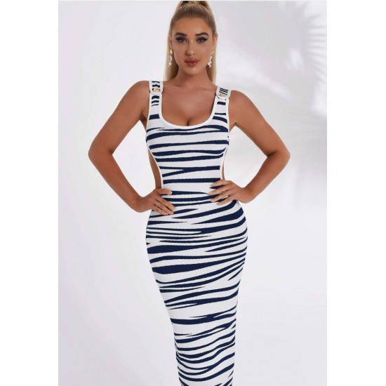 207380 patterned DRESS