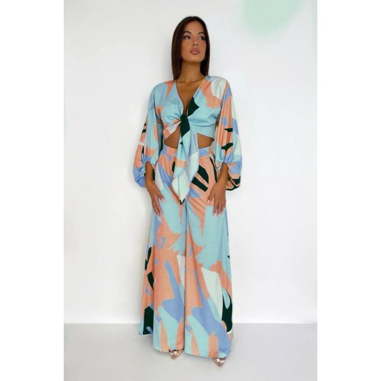 207386 TOPTAN DESENLİ PANTOLON TAKIM