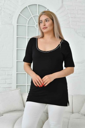 207423 TOPTAN SİYAH BLUZ