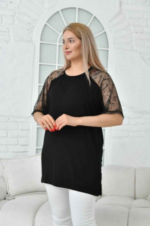 207427 TOPTAN SİYAH BLUZ