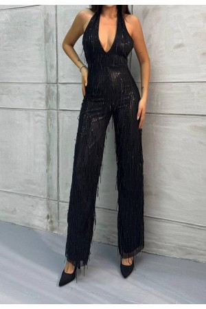 207444 TOPTAN SİYAH TULUM