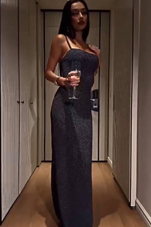 207454 TOPTAN SİYAH ABİYE