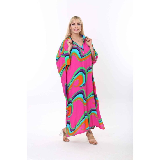 207945 patterned DRESS