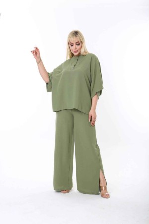 207952 TOPTAN HAKİ PANTOLON TAKIM